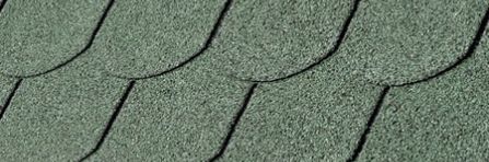 Гибкая битумная черепица IKO BiberShield Forest Green RAL 6021